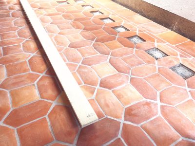 Tile flooring